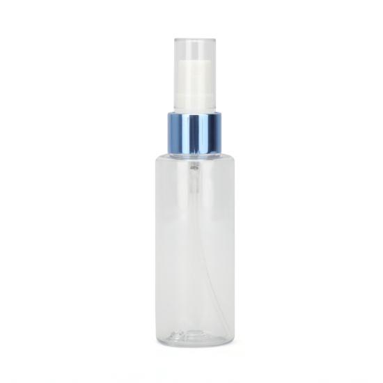 empty facial clean bottle pet container with skincare lotion packaging airless pump bottle